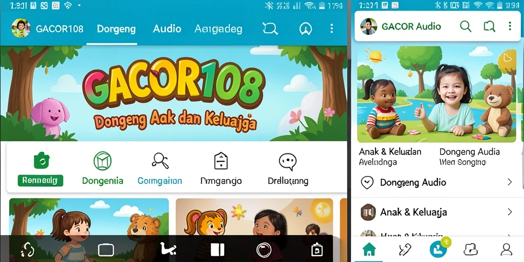 Tampilan antarmuka GACOR108 yang menarik dan interaktif untuk anak-anak.