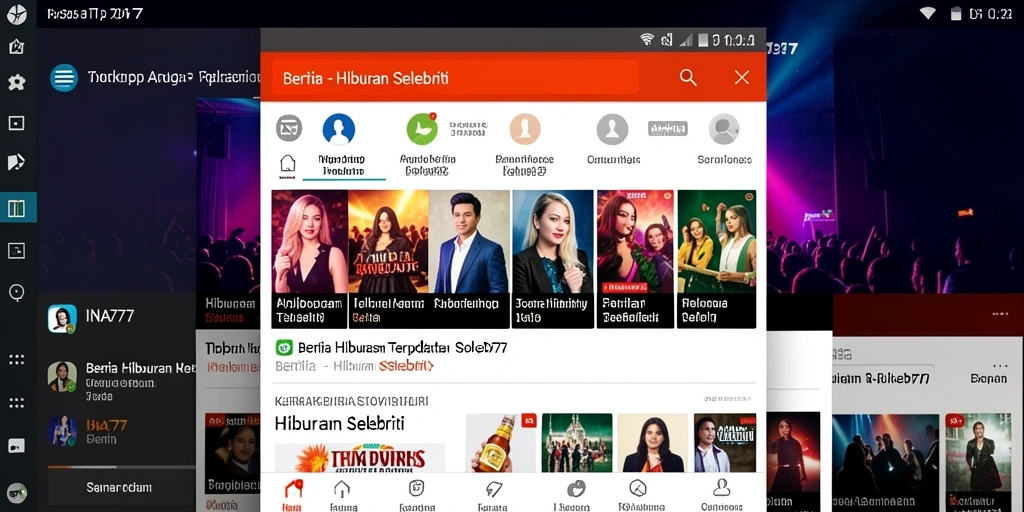 Tampilan antarmuka INA777 yang menarik dan informatif.